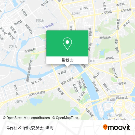 福石社区-居民委员会地图