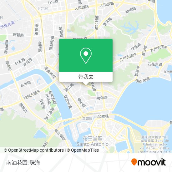 南油花园地图