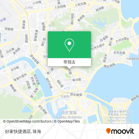 好家快捷酒店地图