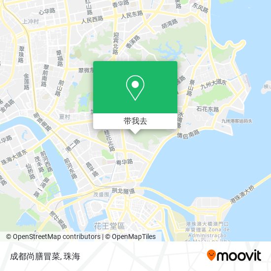 成都尚膳冒菜地图