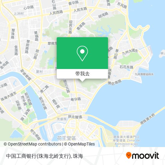 中国工商银行(珠海北岭支行)地图