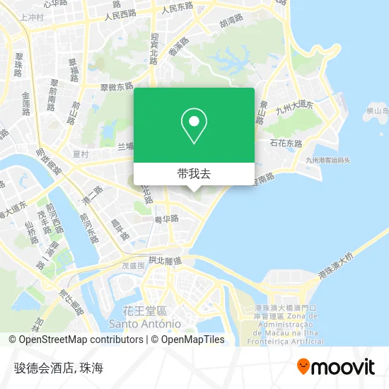 骏德会酒店地图