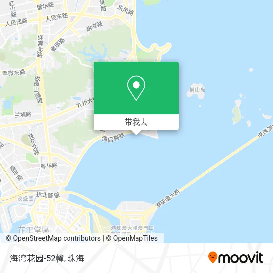 海湾花园-52幢地图