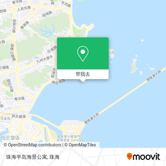 珠海半岛海景公寓地图
