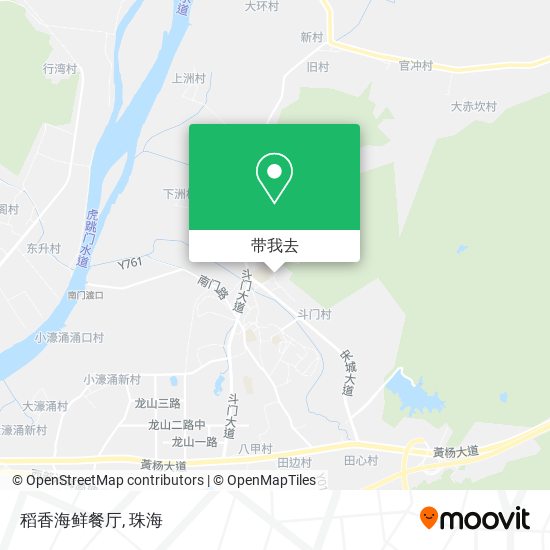 稻香海鲜餐厅地图