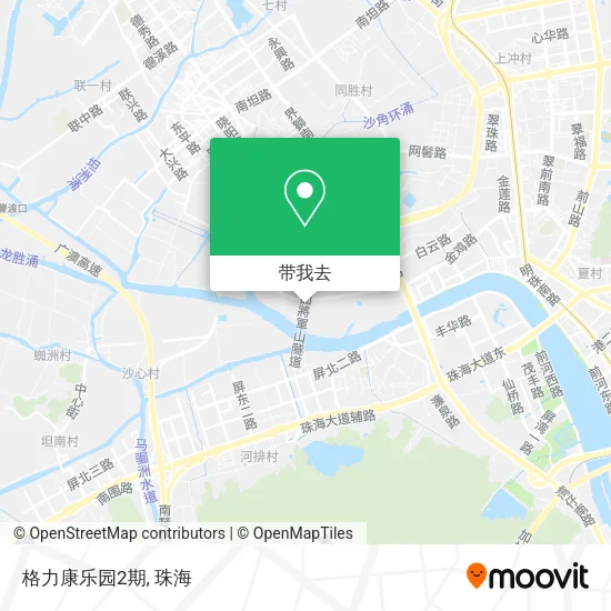 格力康乐园2期地图