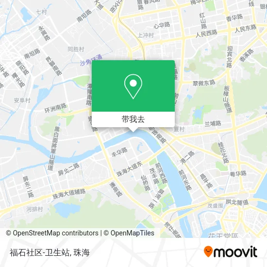 福石社区-卫生站地图