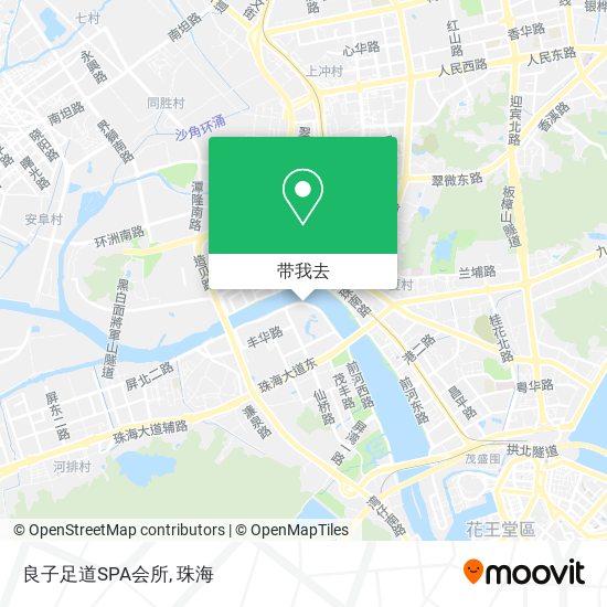 良子足道SPA会所地图
