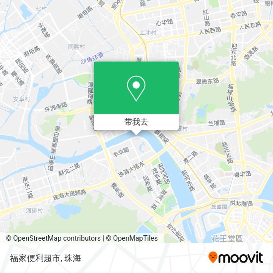 福家便利超市地图