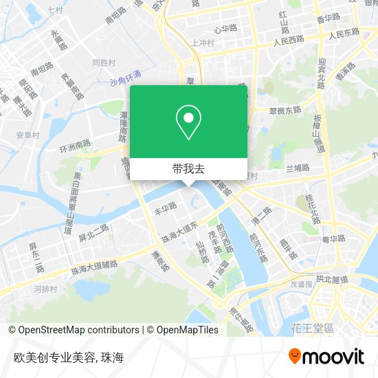 欧美创专业美容地图