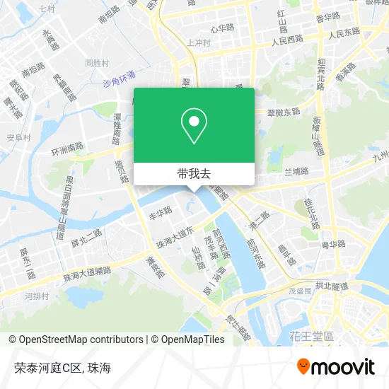 荣泰河庭C区地图