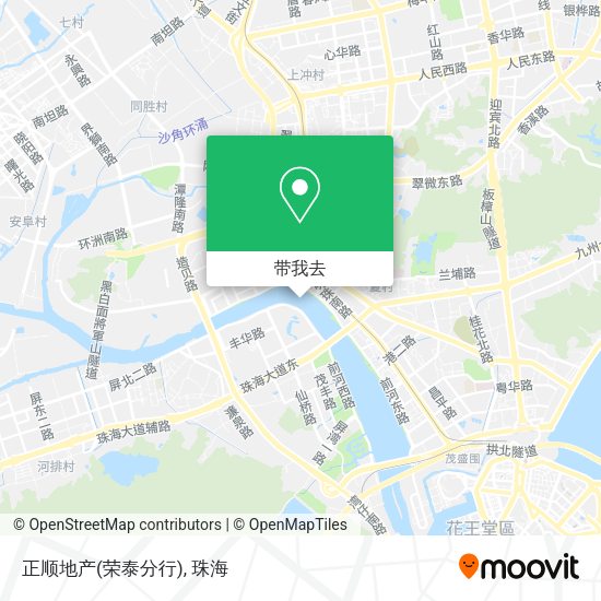 正顺地产(荣泰分行)地图