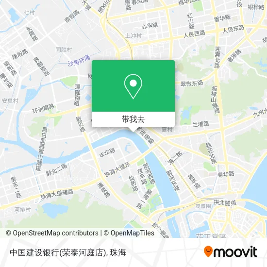 中国建设银行(荣泰河庭店)地图