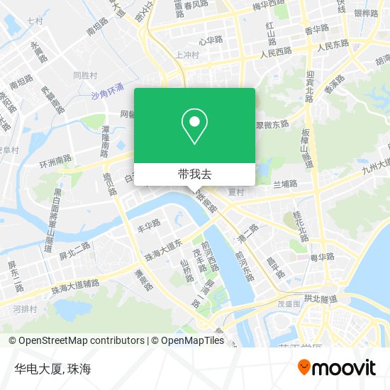 华电大厦地图