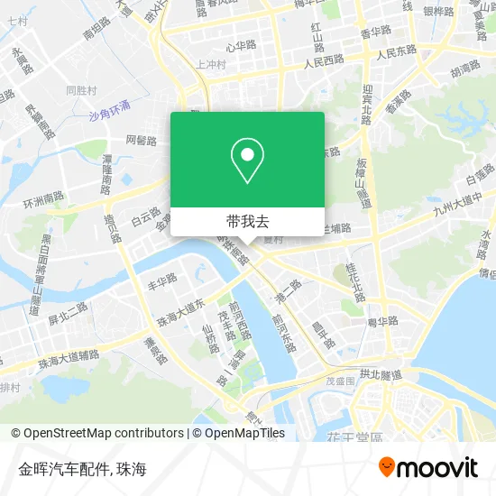 金晖汽车配件地图