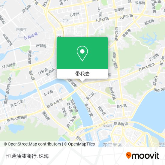 恒通油漆商行地图
