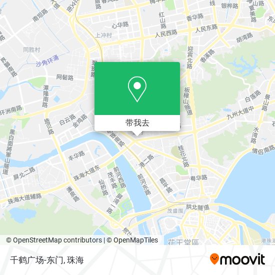 千鹤广场-东门地图