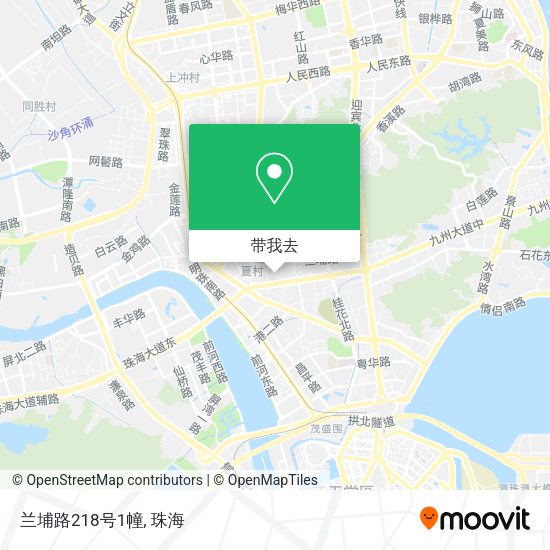 兰埔路218号1幢地图