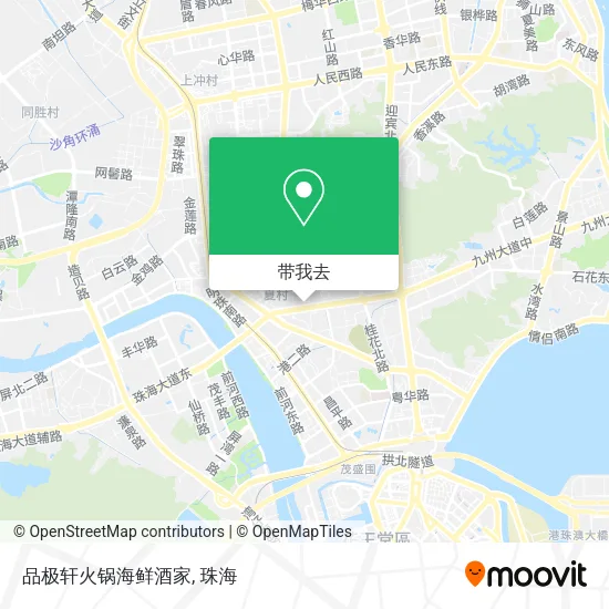 品极轩火锅海鲜酒家地图