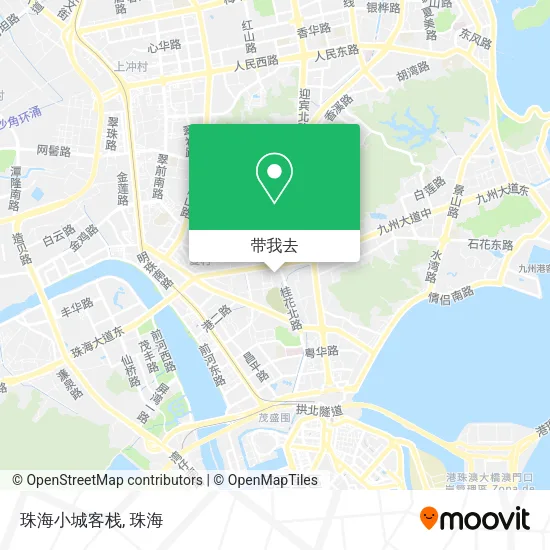 珠海小城客栈地图