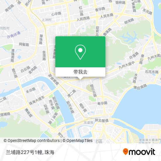 兰埔路227号1幢地图