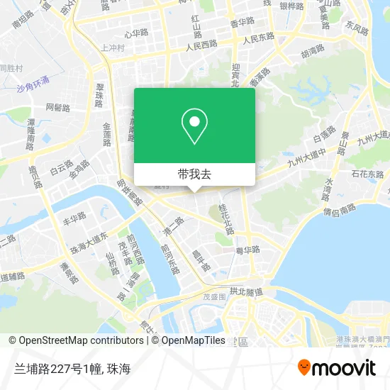 兰埔路227号1幢地图