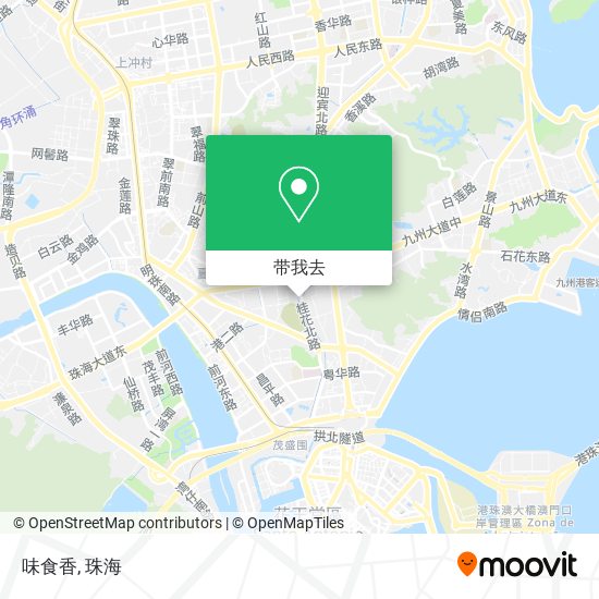味食香地图