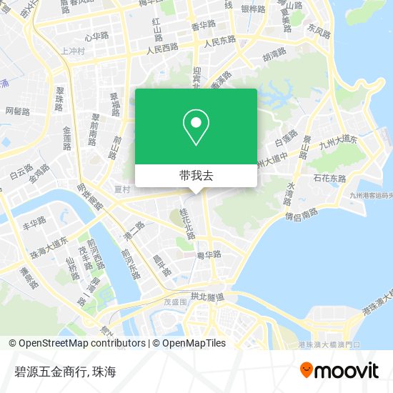 碧源五金商行地图