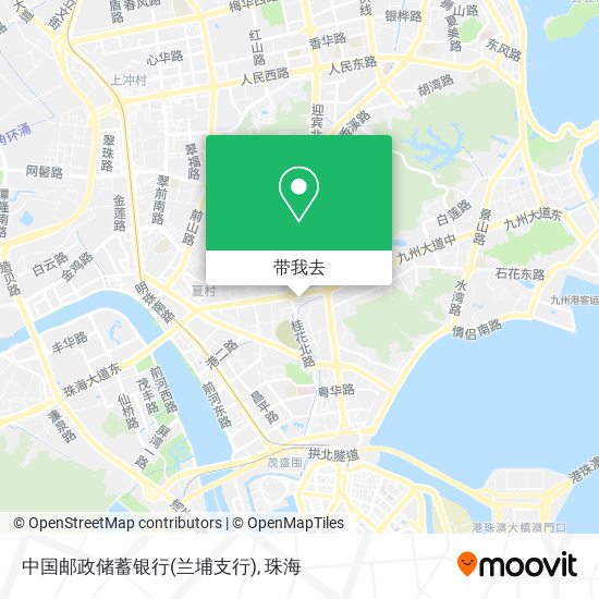 中国邮政储蓄银行(兰埔支行)地图