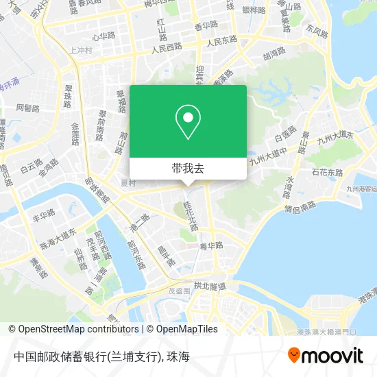 中国邮政储蓄银行(兰埔支行)地图