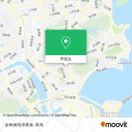 金树林纯净素食地图