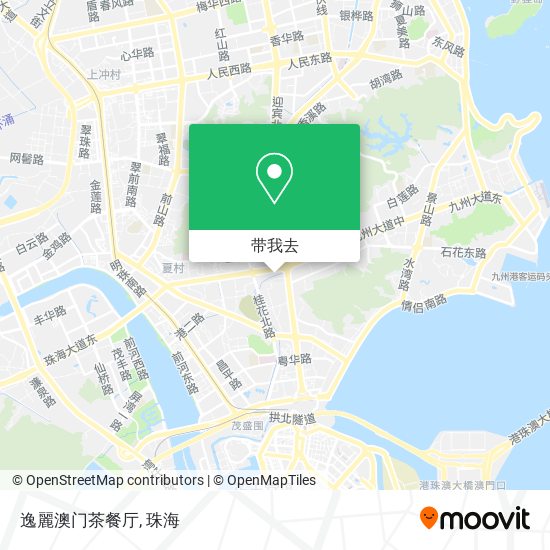 逸麗澳门茶餐厅地图