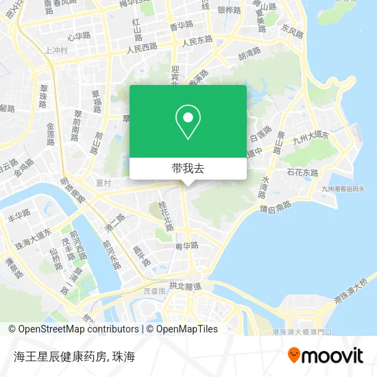 海王星辰健康药房地图