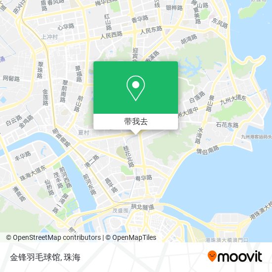 金锋羽毛球馆地图