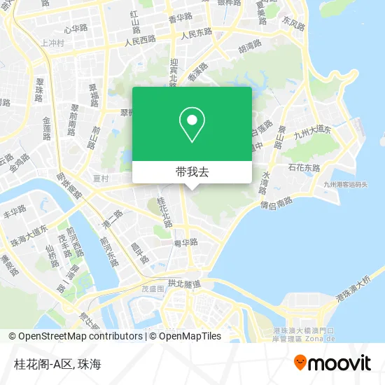 桂花阁-A区地图