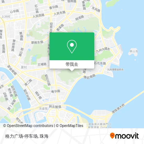 格力广场-停车场地图