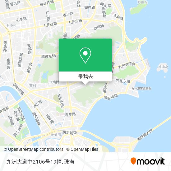 九洲大道中2106号19幢地图