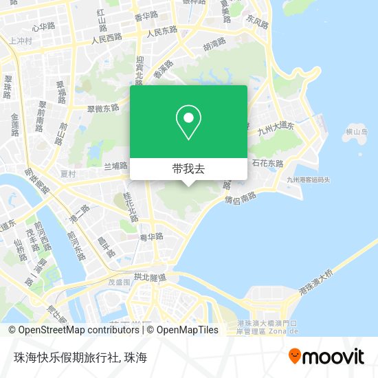 珠海快乐假期旅行社地图