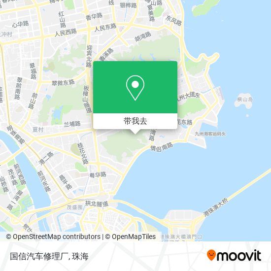 国信汽车修理厂地图