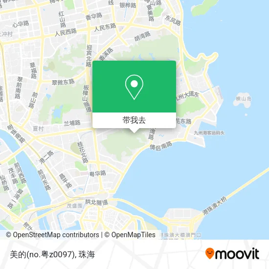 美的(no.粤z0097)地图