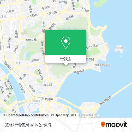 艾格特销售展示中心地图