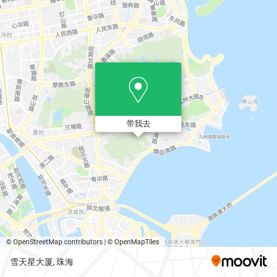 雪天星大厦地图