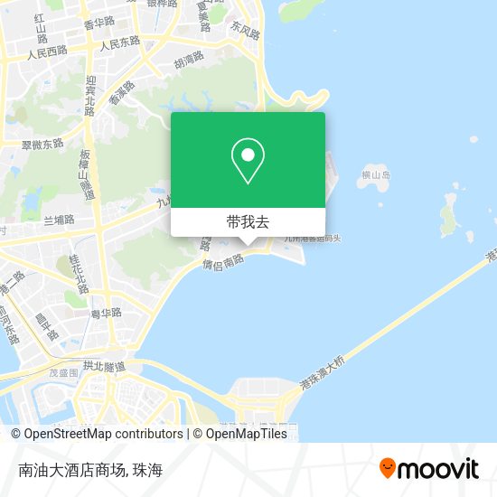 南油大酒店商场地图