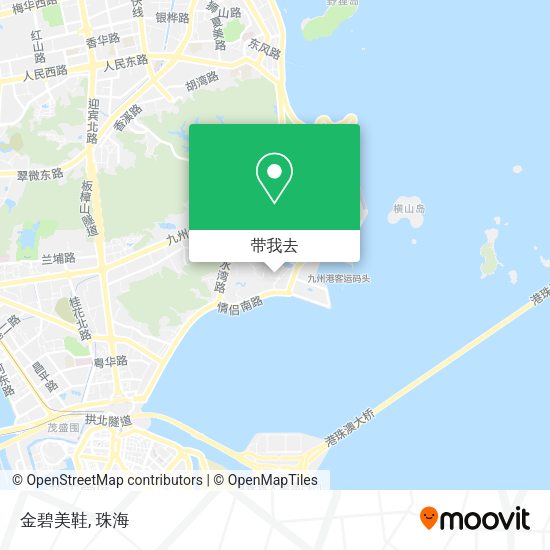金碧美鞋地图