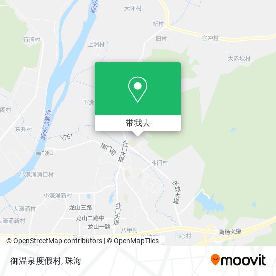 御温泉度假村地图
