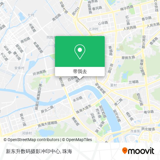 新东升数码摄影冲印中心地图