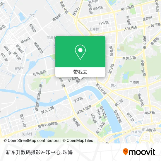 新东升数码摄影冲印中心地图