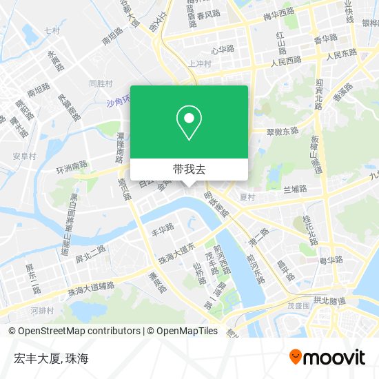 宏丰大厦地图