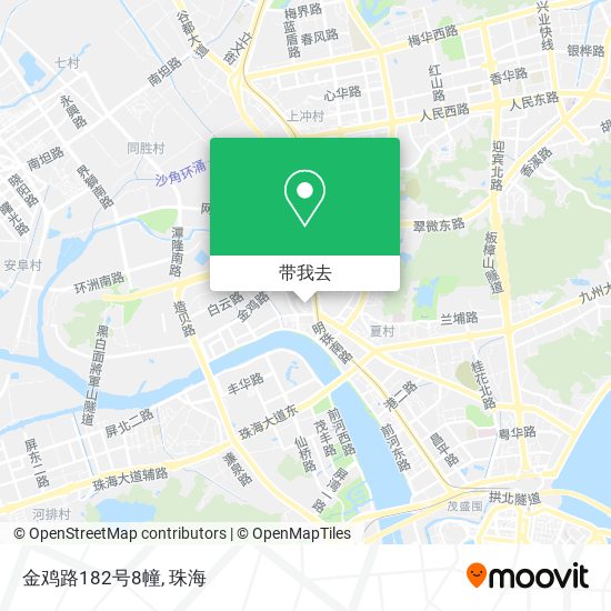金鸡路182号8幢地图