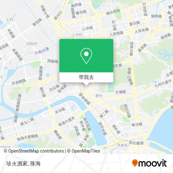 珍火酒家地图